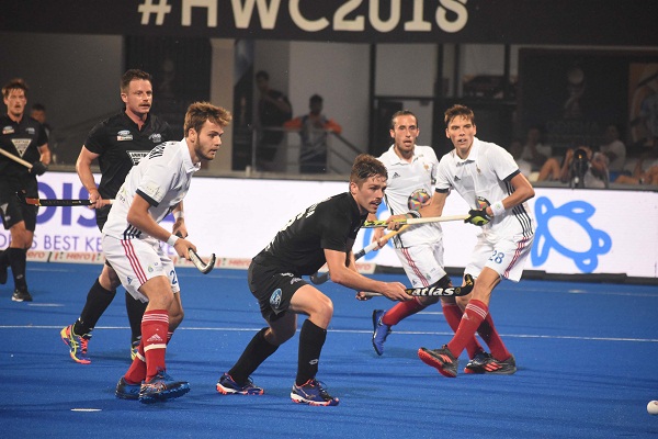 sports news, hockey news in hindi, field hockey, hockey world cup 2018, New Zealand, Beat, France 2-1, Bhubaneswar