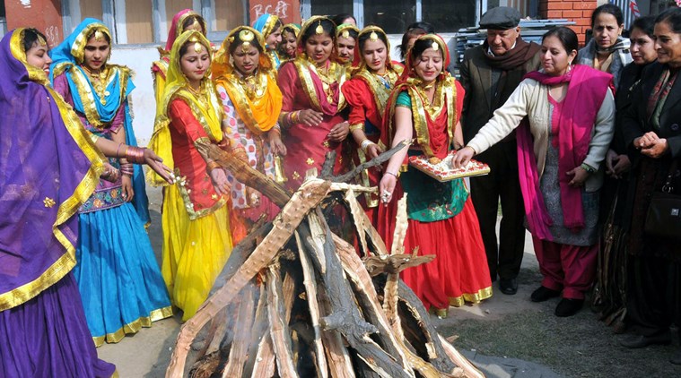 PunjabKesari, Lohri Image, Lohri Special Image, Nari Kesari Image