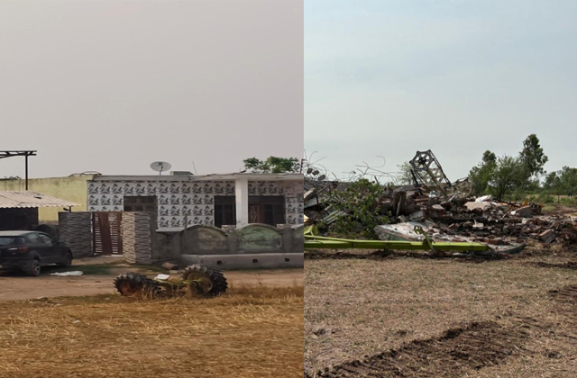 PunjabKesari, 3 Houses of Major Drug Peddlers Worth Crores Demolished In Kathua