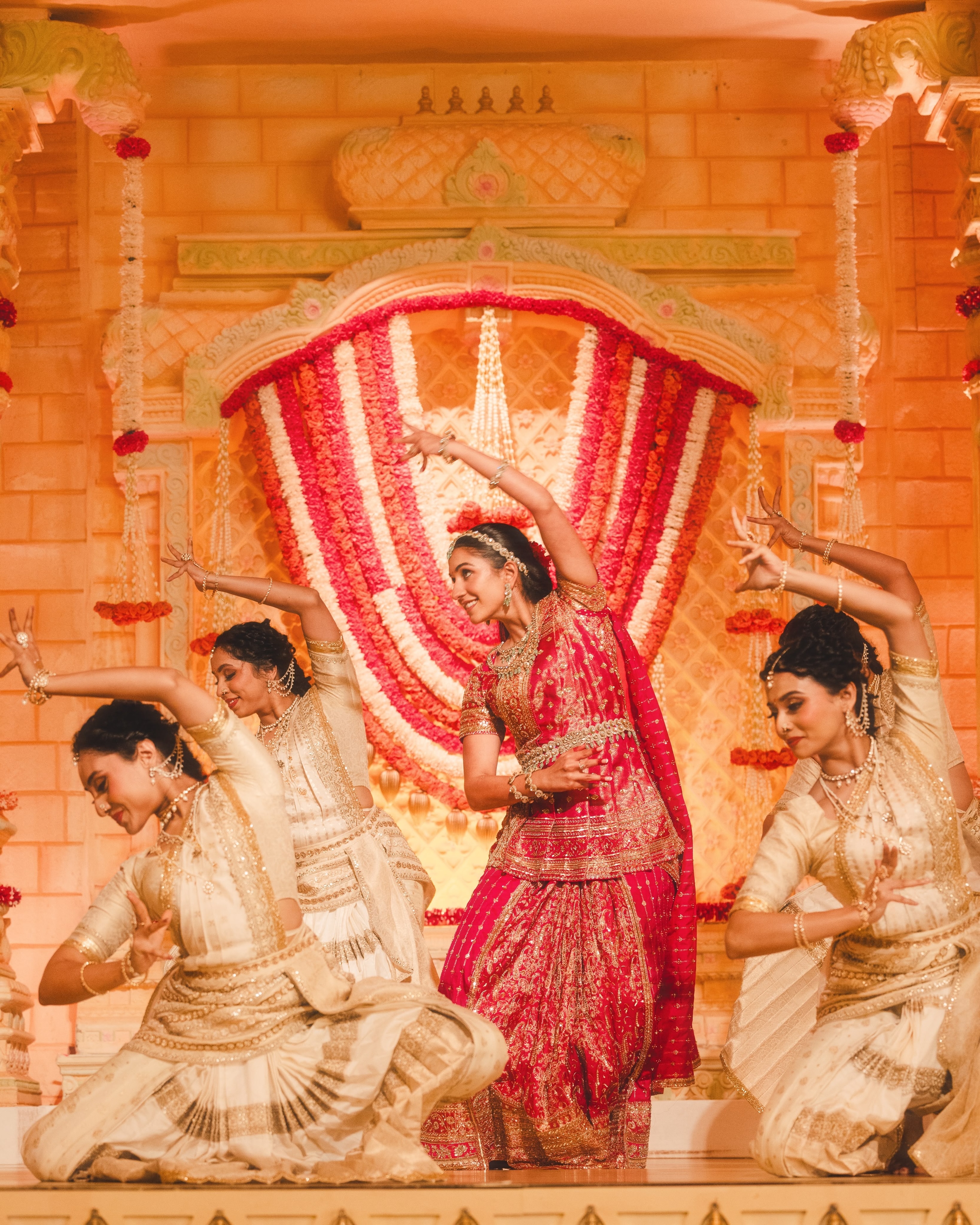 Radhika Merchant ganpati Look
