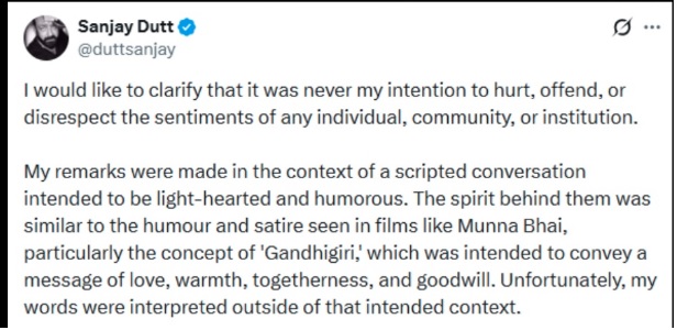 Sanjay Dutt Controversy