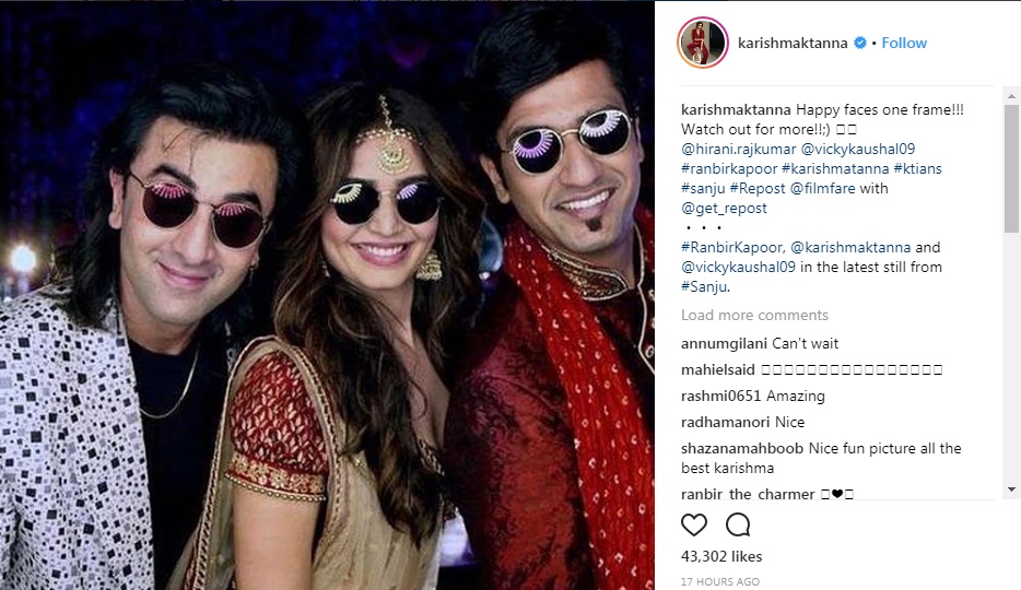 Bollywood Tadka, ranbir kapoor image,Karishma Tanna image, vicky kaushal image