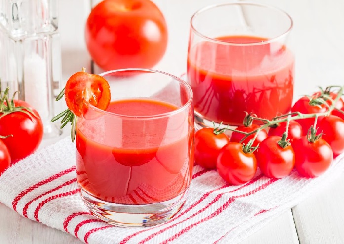 PunjabKesari, टमाटर का जूस इमेज, tomato juice image 