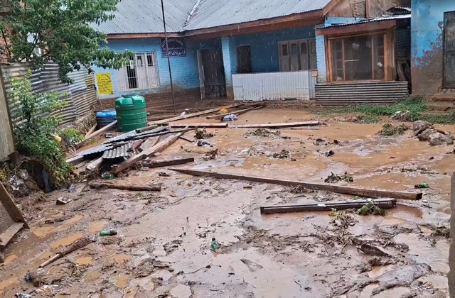PunjabKesari, Flash Flood in Bandipora