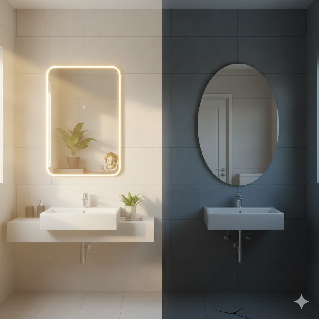 Bathroom Mirror Vastu 