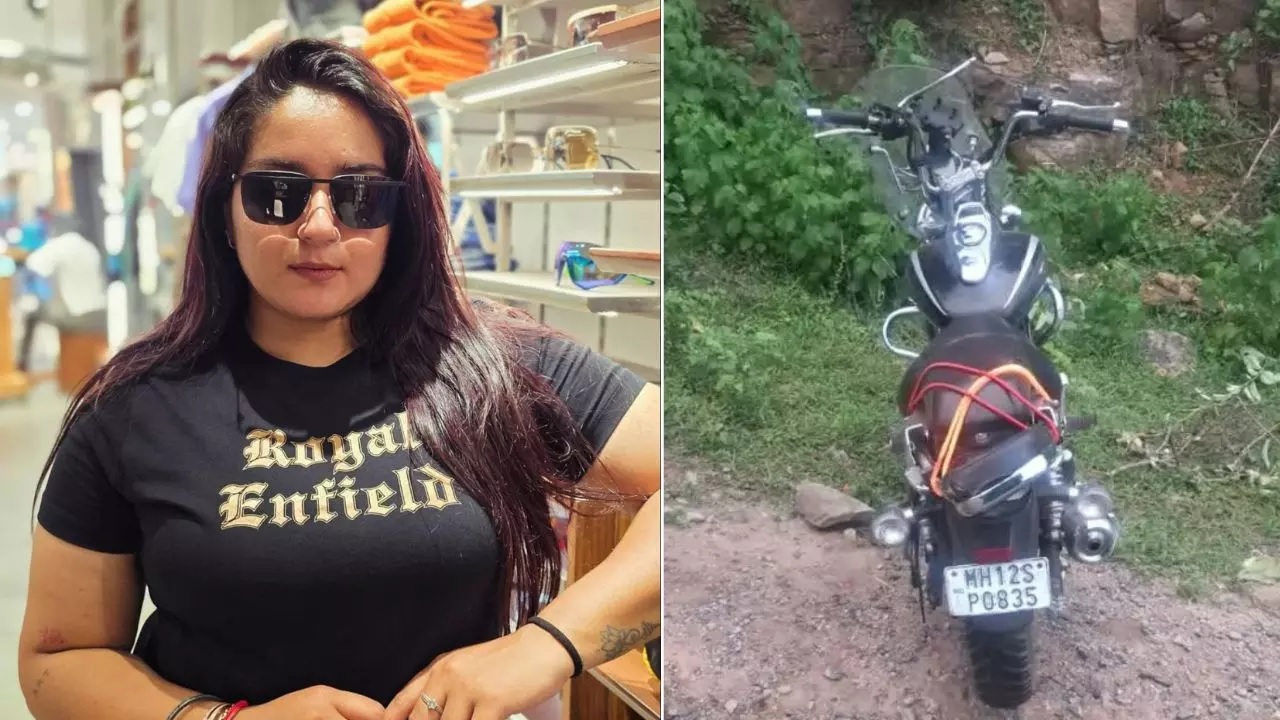 biker Riddhi Thakkar Accident