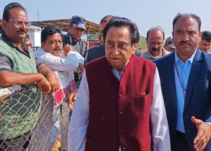 PunjabKesari, Congress, Kamal Nath, Chhindwara, Farmers Issue, Maize Price, Agriculture Crisis, MP Politics, BJP Government, Media Interaction, Political News, Viral News, Trending News 