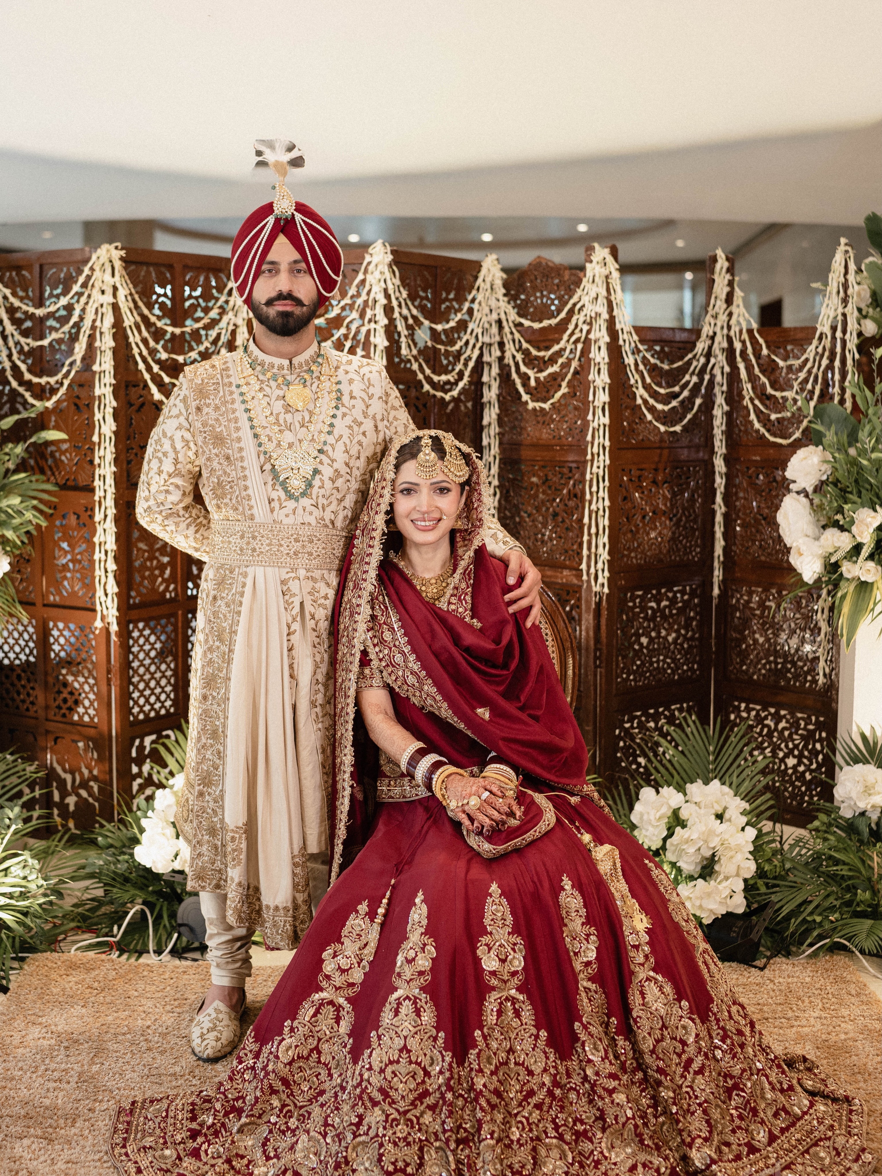 Charlie Chauhan and Ramandeep Singh wedding