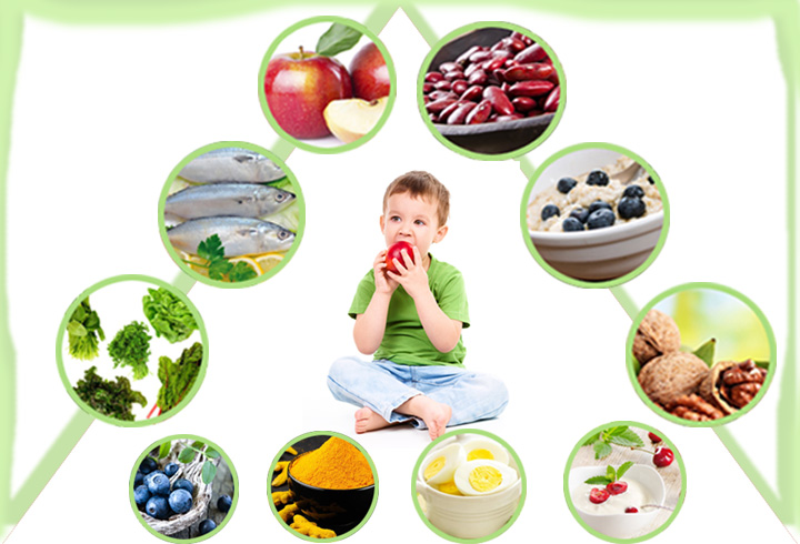 PunjabKesari, Food for Sharp mind, Eat Children Image