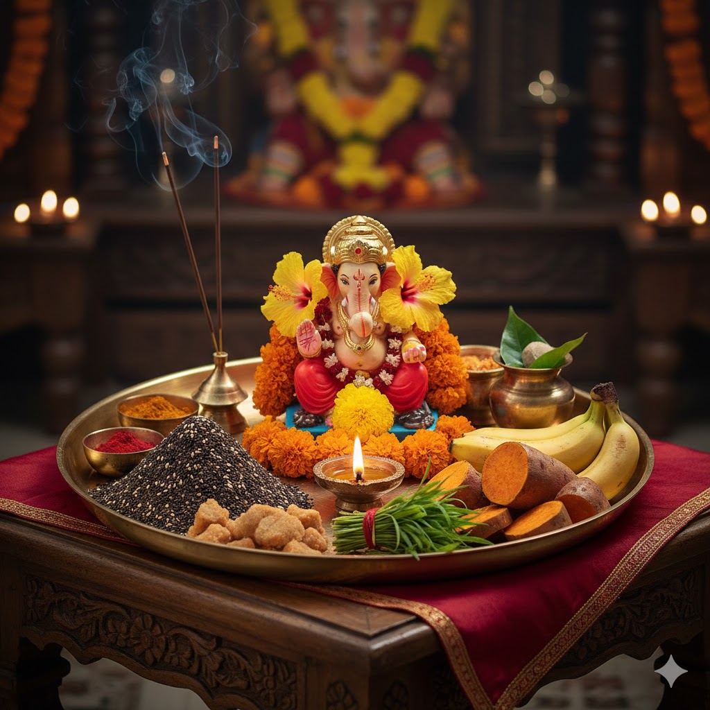 Sakat Chauth 2026 puja samagri list