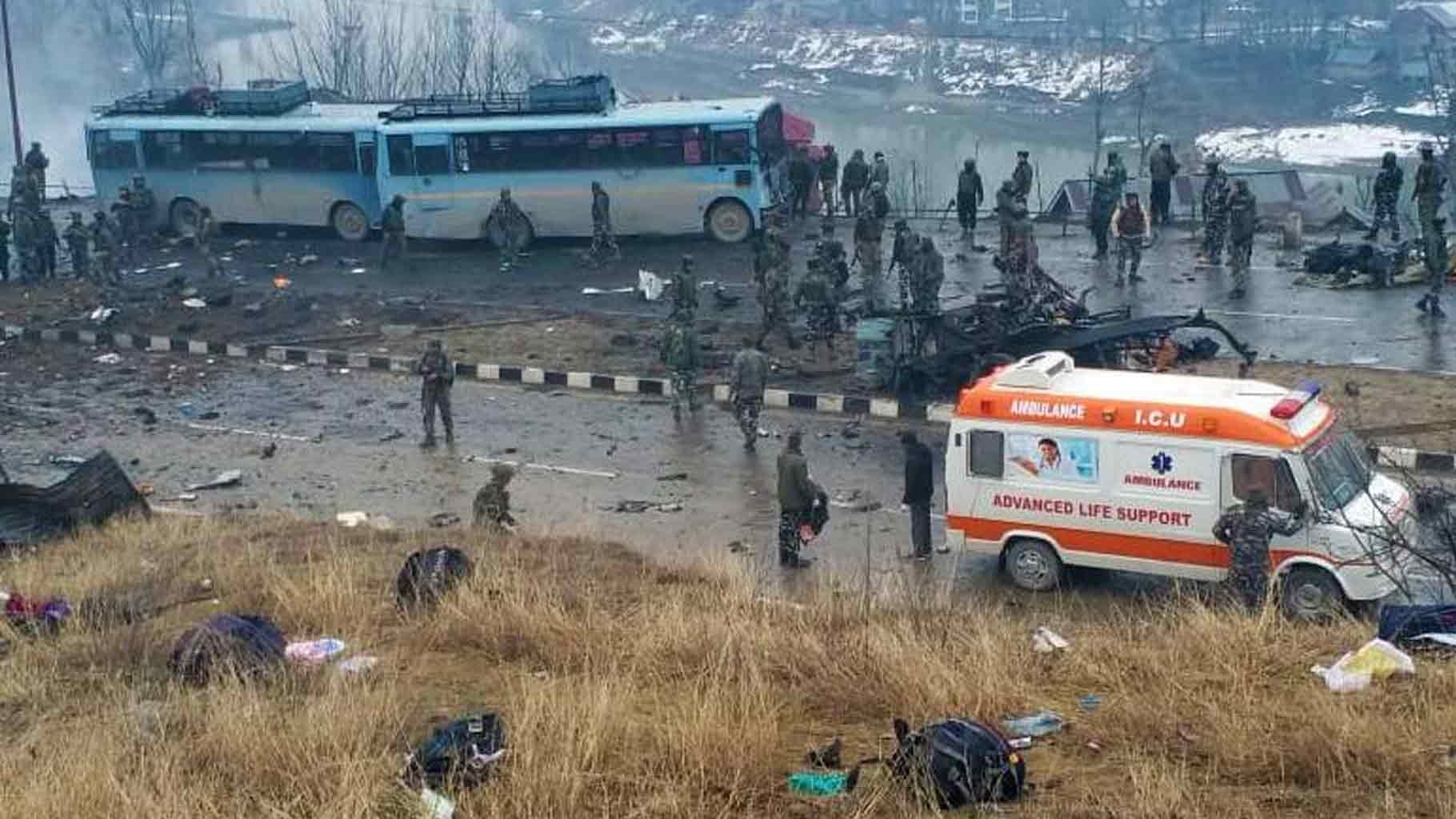 PunjabKesari, pulwama terror attack Help Image, Reliance Foundation Image