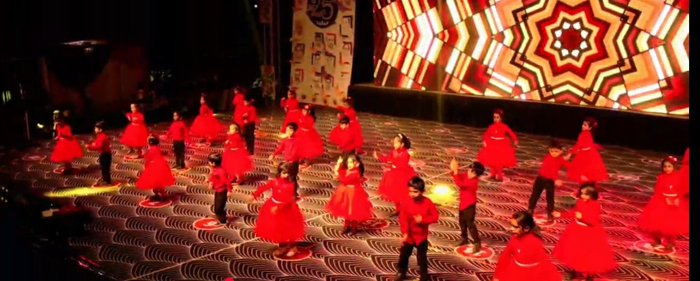 PunjabKesari, Caramel School, Kareli, Silver Jubilee, Ek Anokhi Dharohar, Annual Fest, 25 Years Celebration, Student Performances, Cultural Event, Grand Celebration, Education, School Event