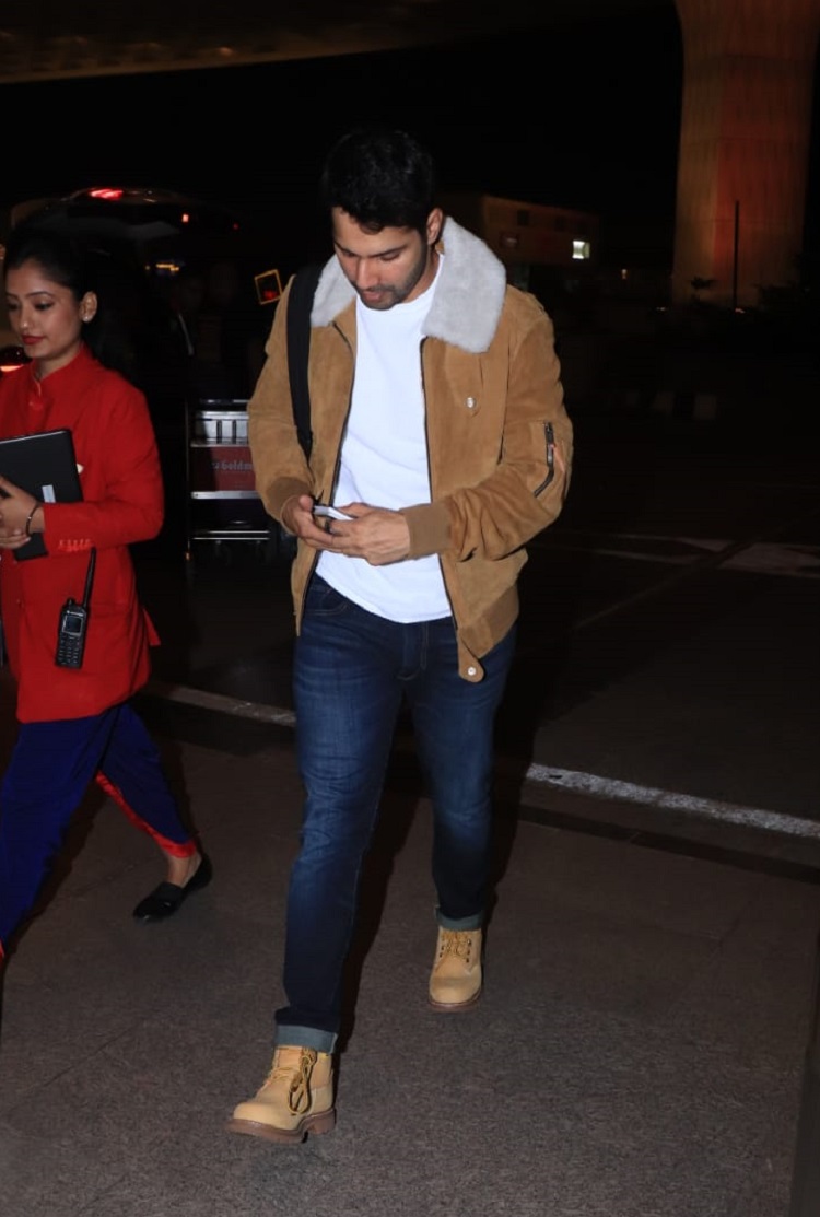 PunjabKesari,varun dhawan images, varun dhawan photos, varun dhawan pictures  natasha dalal image,  natasha dalal photo,  natasha dalal pictures