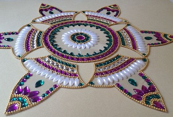 PunjabKesari,  rangoli designs images, Rangoli Design for Diwali,diwali rangoli images,ragolis photo,rangoli pic,रंगोली फोटो, रंगोली इमेज, दिवाली रंगोली