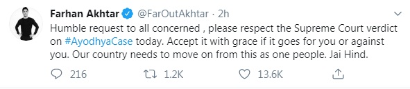 Bollywood Tadka, Bollywood On Ayodhya