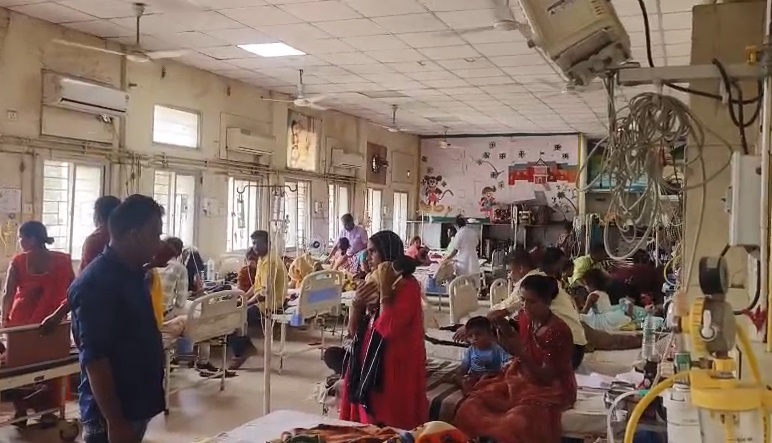 PunjabKesari, Jabalpur medical college, Subhash Chandra Bose Medical College, mental health department, hospital negligence, rat menace, patient safety, attendant injured, healthcare crisis, pest control failure, hospital management, Madhya Pradesh news 