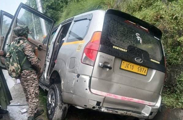 PunjabKesari, Ganderbal Road Accident