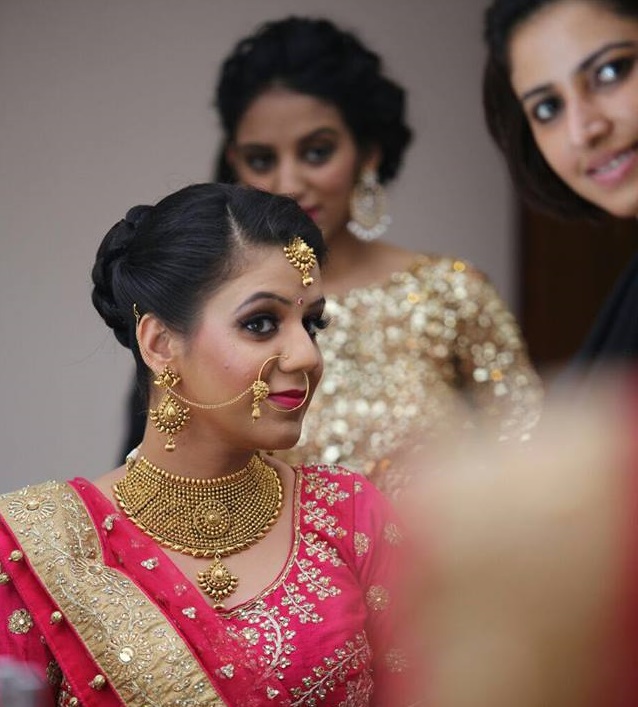 PunjabKesari, ब्राइडल मेकअप इमेज , bridal makeup image