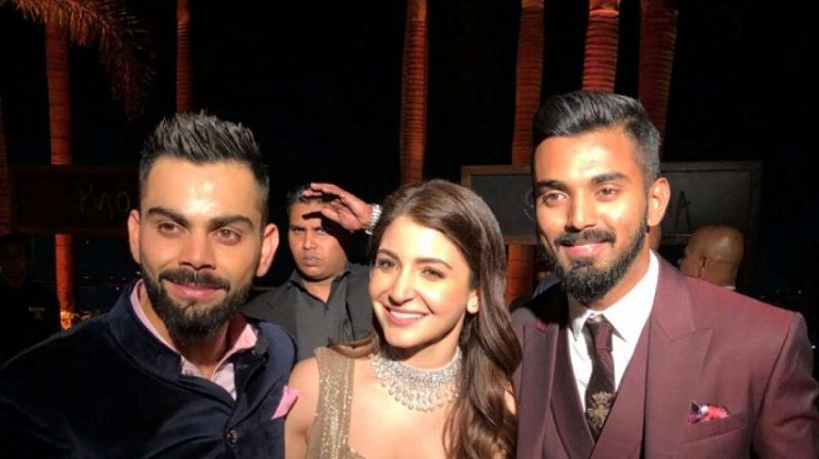 Bollywood Tadka, Kl rahul with Anushka Sharma