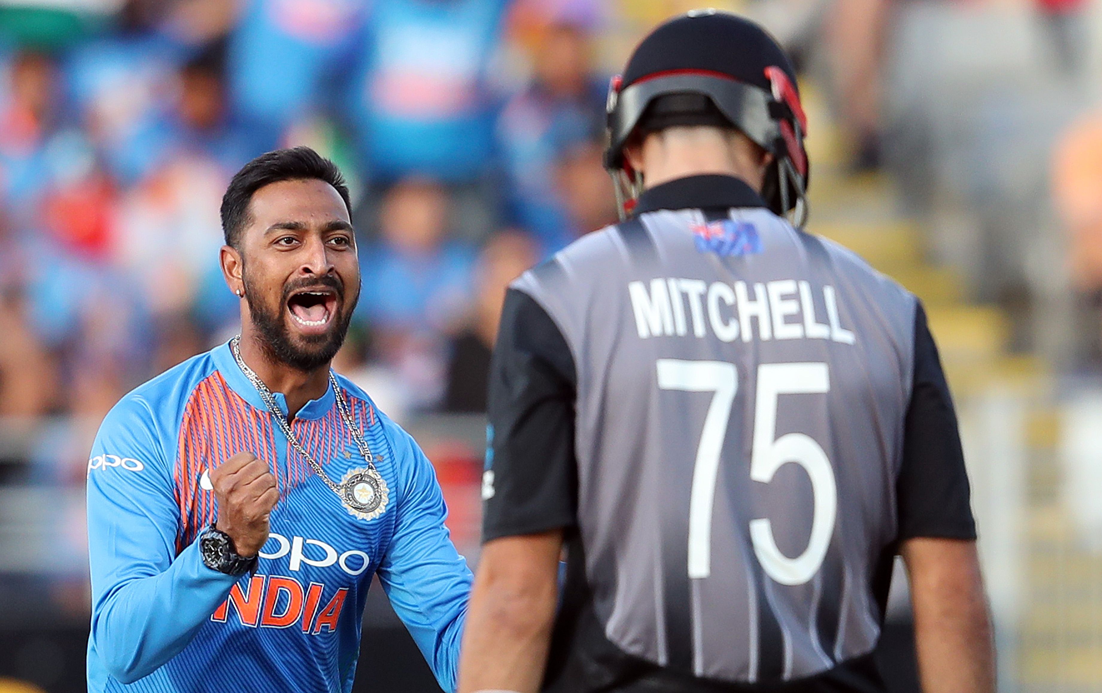 Krunal Pandya take 3 wickets in 5 balls, Making Big records in NZ