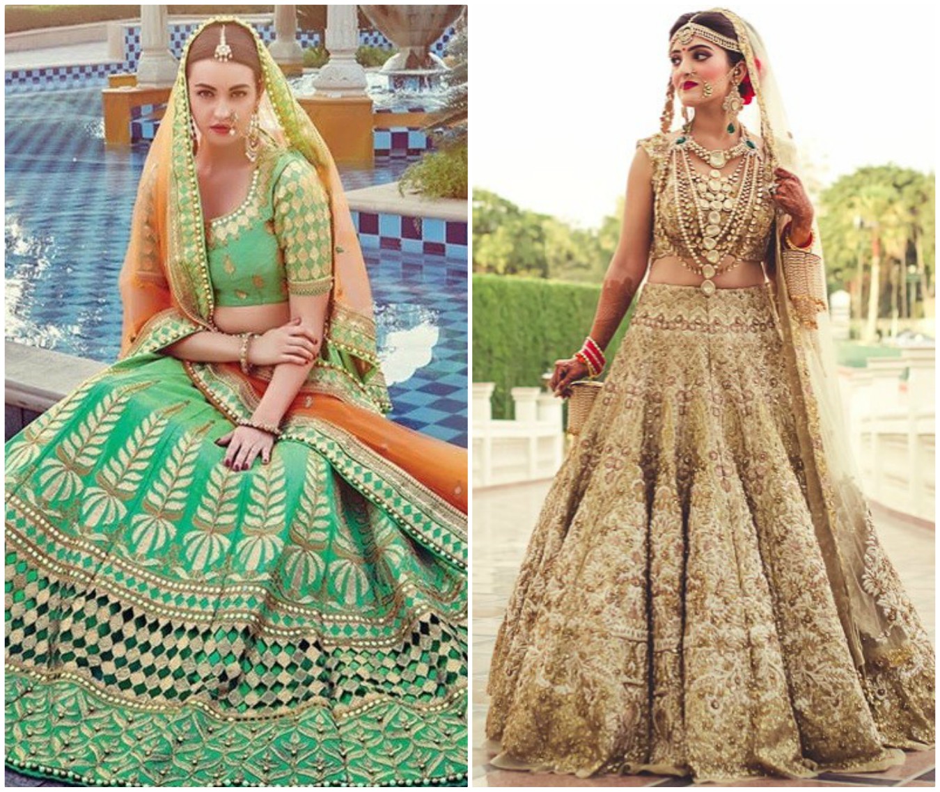 PunjabKesari, Destination wedding image, Bridal Lehenga image, Wedding Lehenga image, थीम वैडिंग के लिए ब्राइडल लहंगा