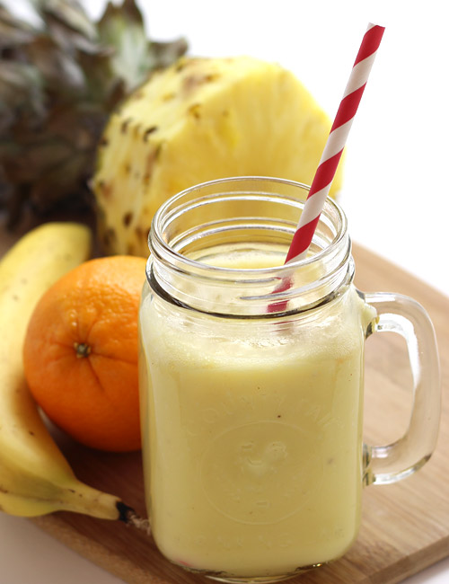 PunjabKesari, Orange Pineapple Smoothie Recipe Image