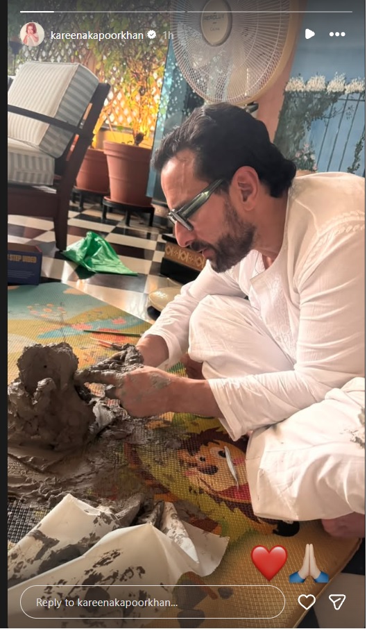 Saif Ali Khan celebrate ganesh Chaturthi