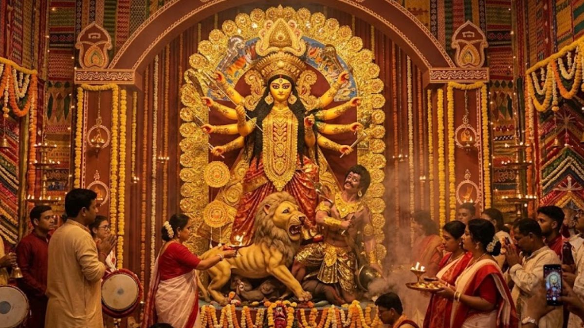 PunjabKesari Durga Visarjan 2026 Date Muhurat
