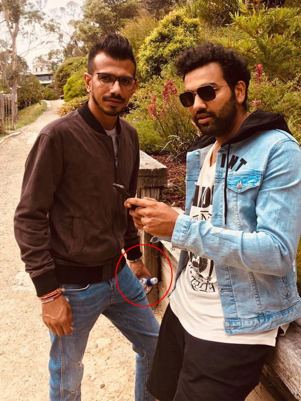 Chahal And Rohit Sharma