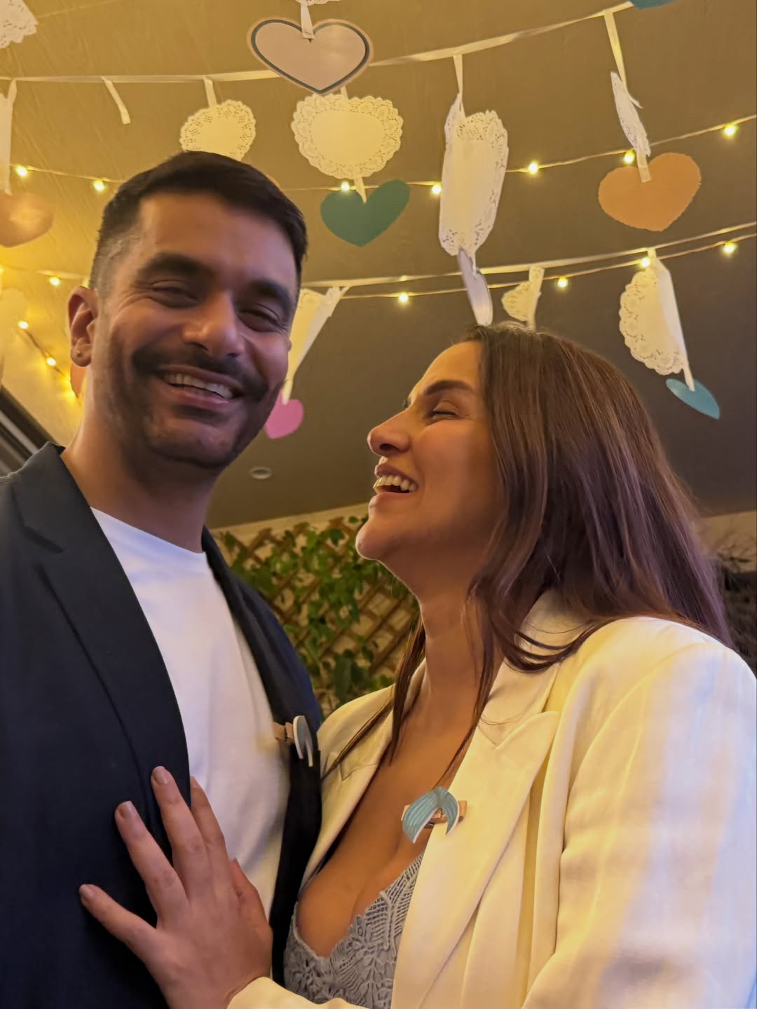 Neha Dhupia Wedding Anniversary