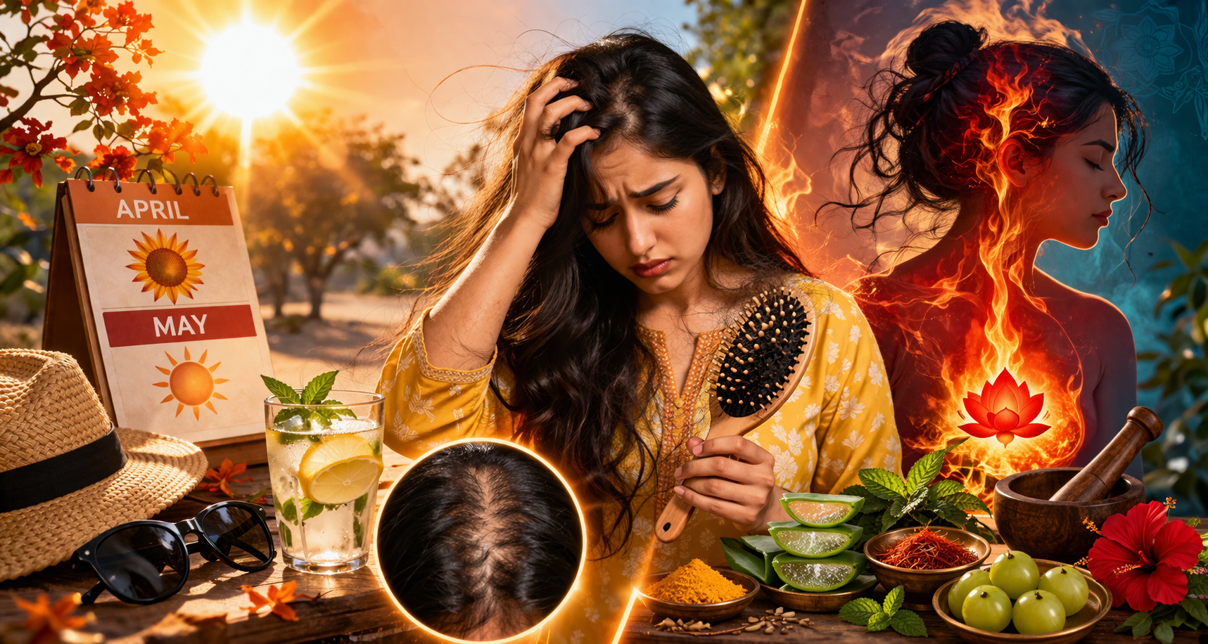 Why Hair Falls in April May 