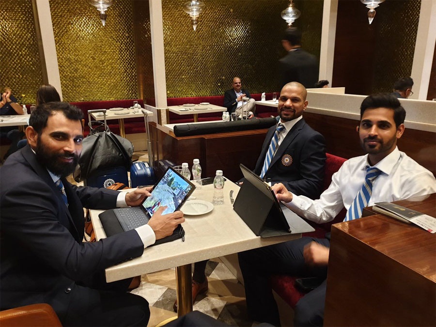 CRICKET WORLD CUP 2019 : TEAM INDIA LEAVE FOR ENGLAND