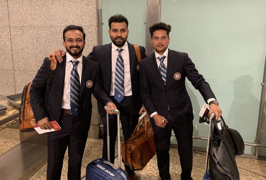 CRICKET WORLD CUP 2019 : TEAM INDIA LEAVE FOR ENGLAND