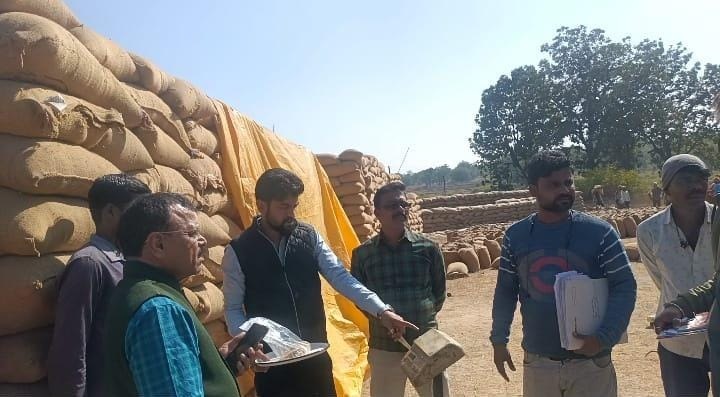 PunjabKesari, Paddy Procurement, Seoni News, MSP Paddy Purchase, Madhya Pradesh Agriculture, Bhopal Inspection Team, Transparency in Procurement