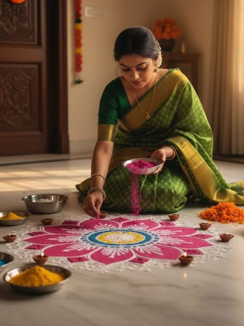 Vastu Tips Rangoli
