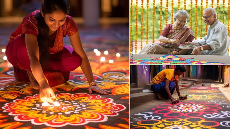 Vastu Tips Rangoli 