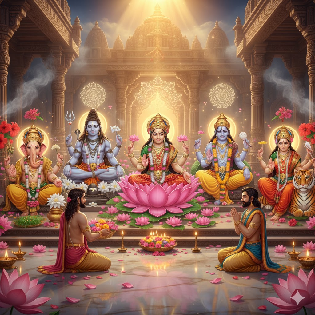 Gods and Their Favorite Flowers 