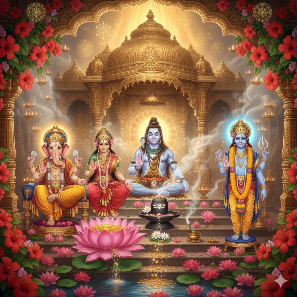 Gods and Their Favorite Flowers 