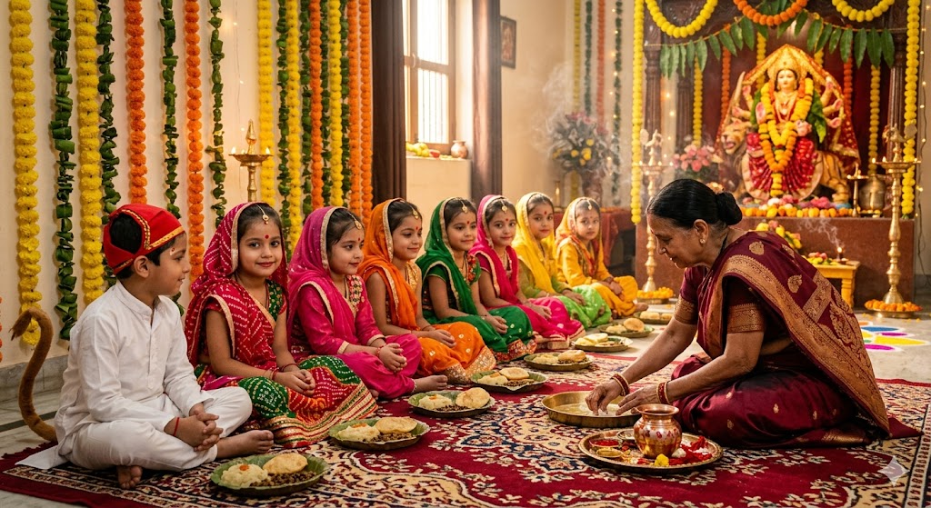 Navratri 2026 Kanya Pujan