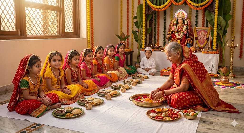 Navratri 2026 Kanya Pujan