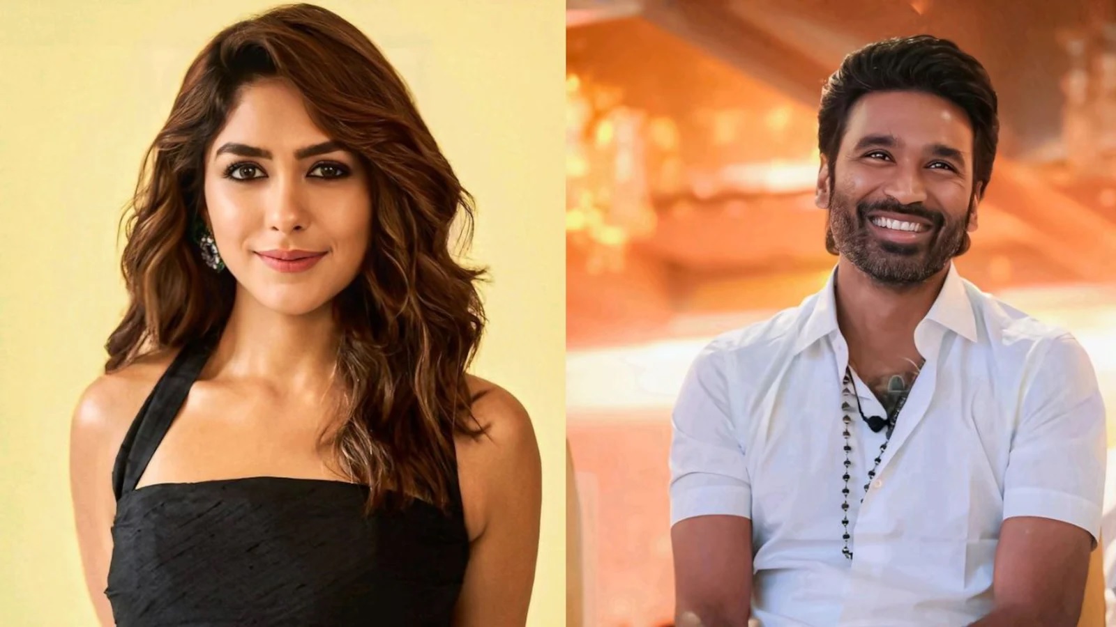 Dhanush Mrunal Dating Rumours