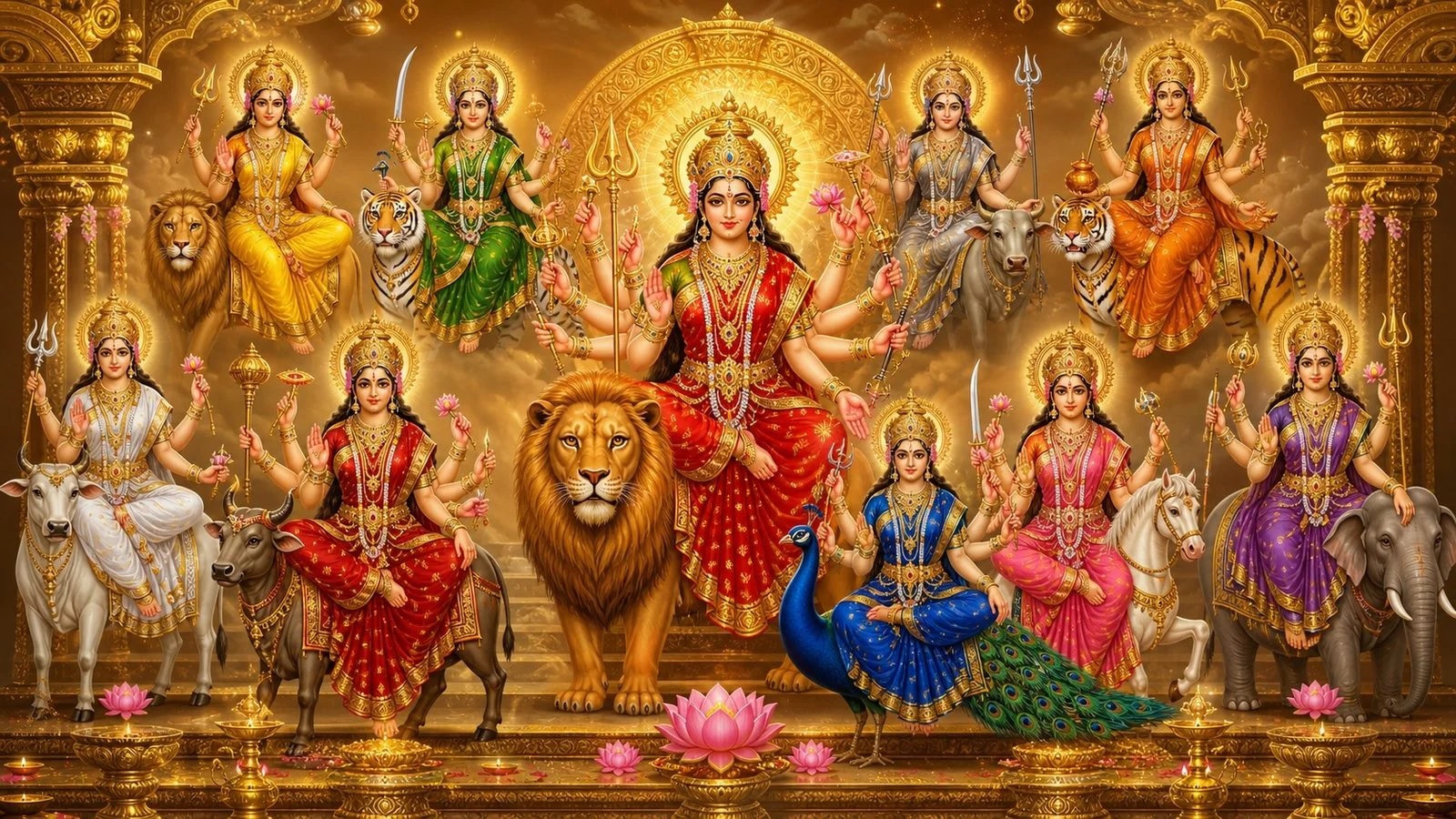 Shardiya Navratri 2026 Colors List
