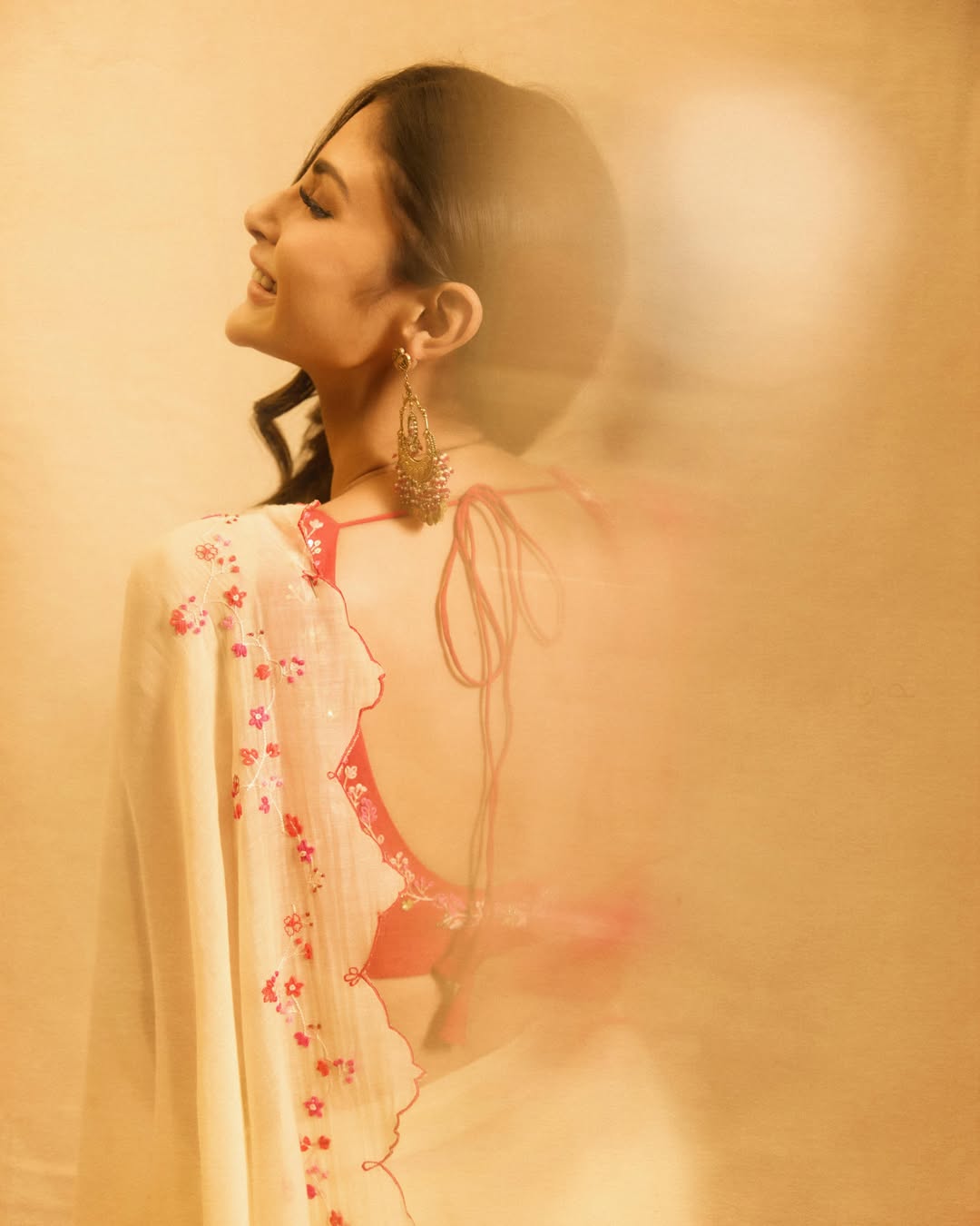 Mouni Roy Saree Look