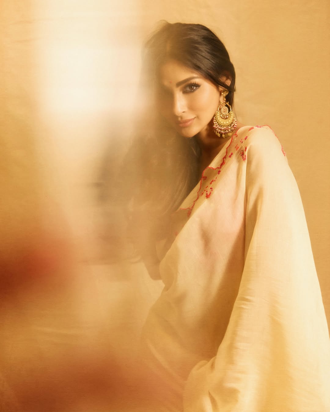 Mouni Roy Saree Look