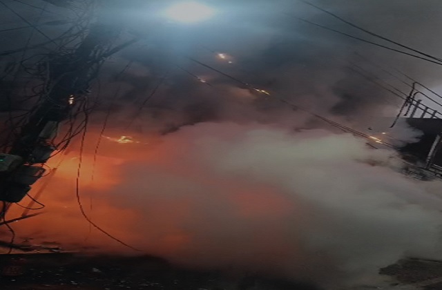 laxmi sweet shop fire