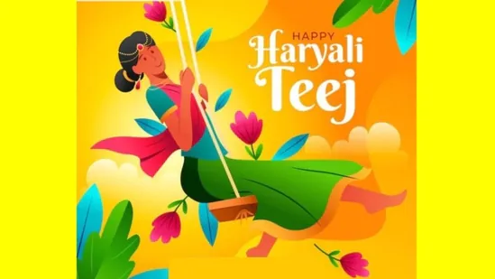 PunjabKesari हरियाली तीज, हरियाली तीज 2022, Hariyali Teej, Hariyali Teej 2022, Hariyali Teej 2022 Date, Hariyali Teej Date and Time, Hariyali Teej Celebration, Hariyali Teej Celebration in India, Dharm