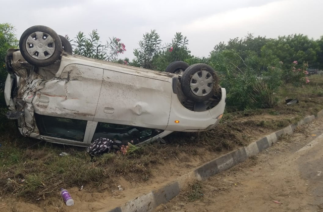 PunjabKesari, jalandhar road accident