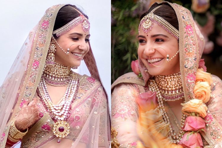 PunjabKesari, Anushka Sharma  Wedding Jewellery