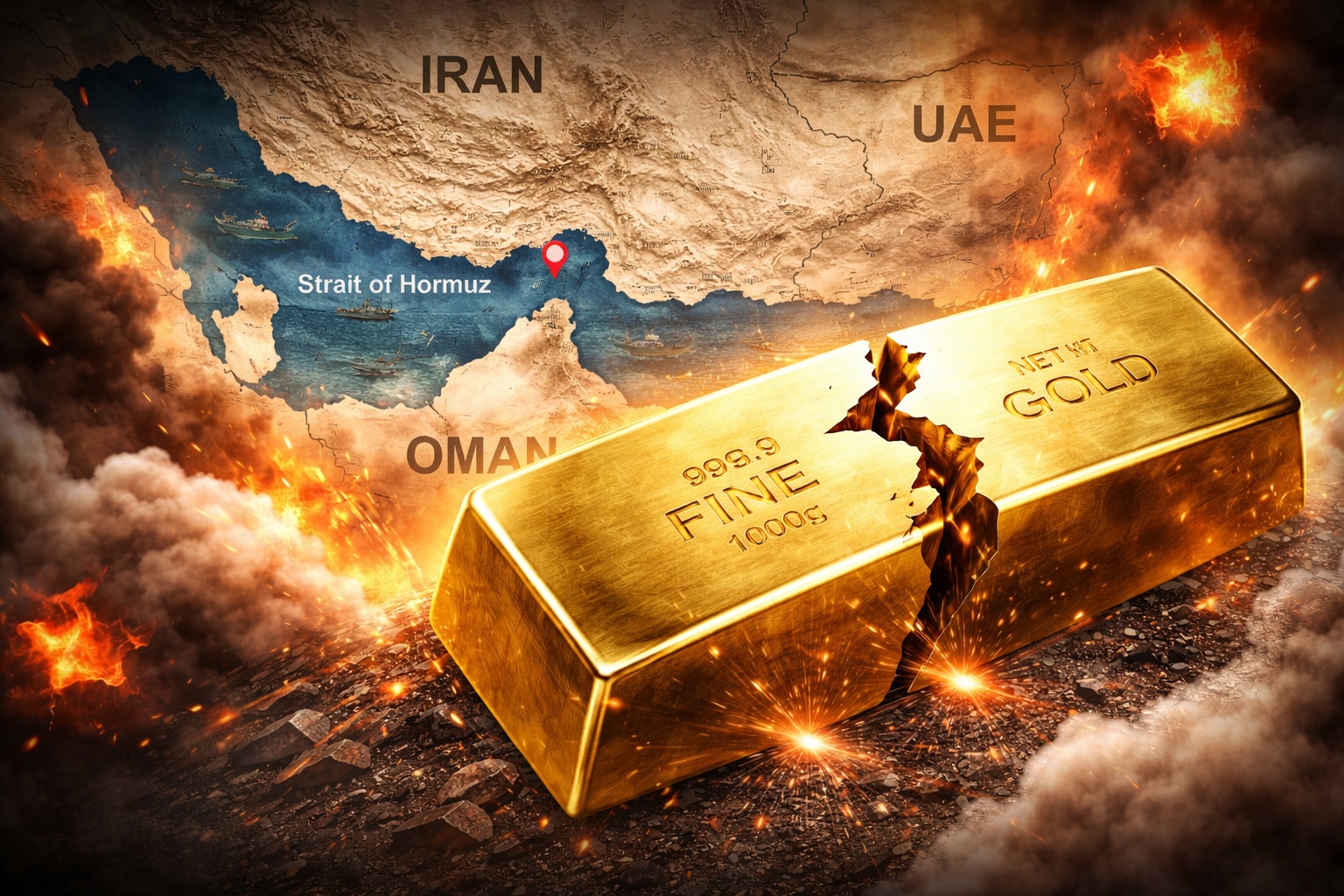 PunjabKesari, gold price crash, silver price crash, gold rate today India, silver rate today, MCX gold news, MCX silver update, gold market analysis, Hormuz Strait crisis, Strait of Hormuz tension, US Iran war news, America Iran conflict