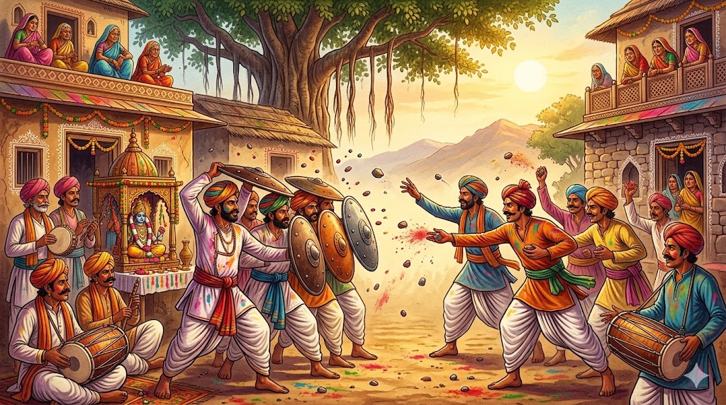 Unique Holi Ritual in Rajasthan